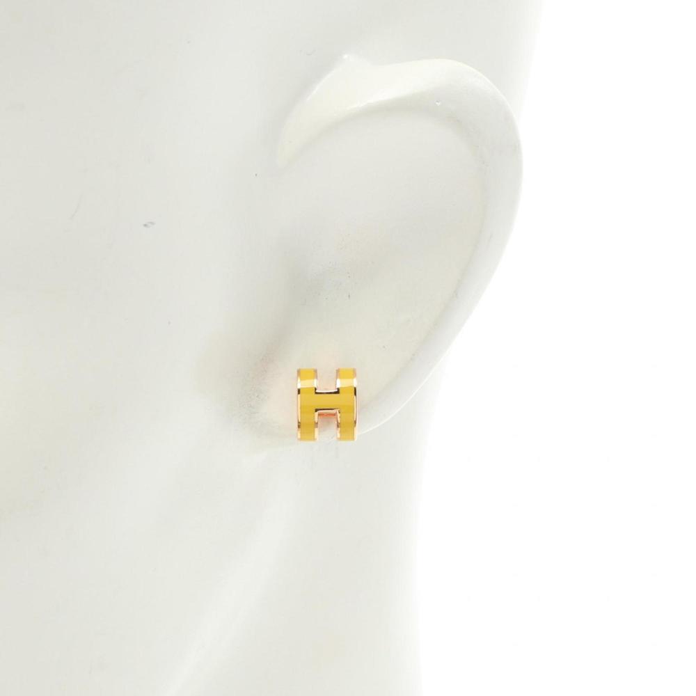 HERMES Yellow Earrings - Picture 5 of 5